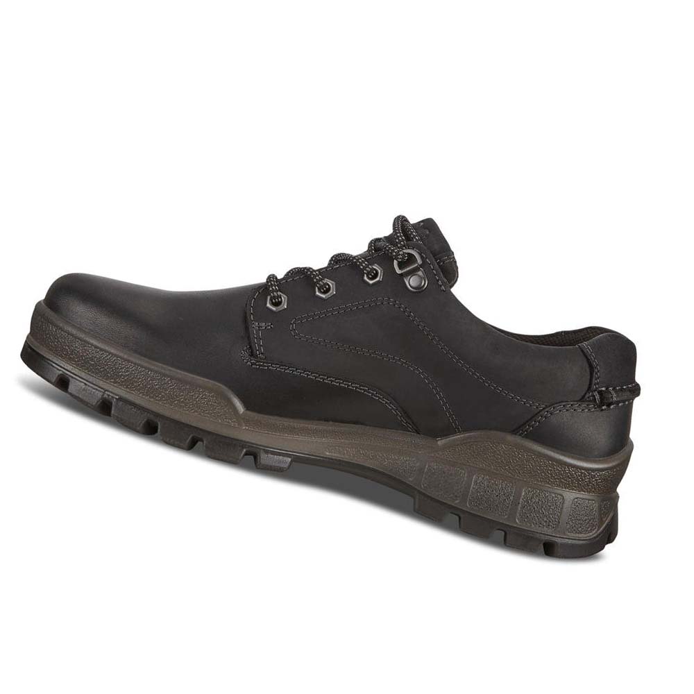 Men's Ecco Track 25 Low Plaintoe Hiking & Trail Black | Canada 573SGL